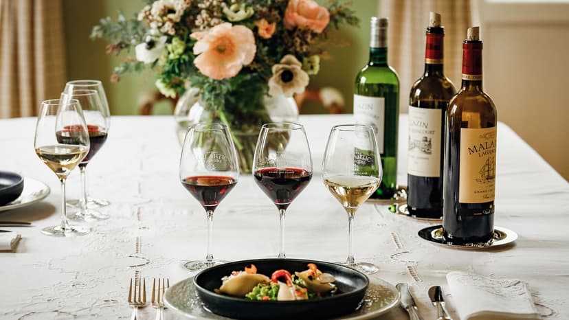 Repas gastronomique au Château