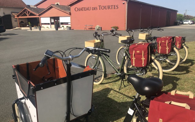 Electric bike rental in Château des Tourtes