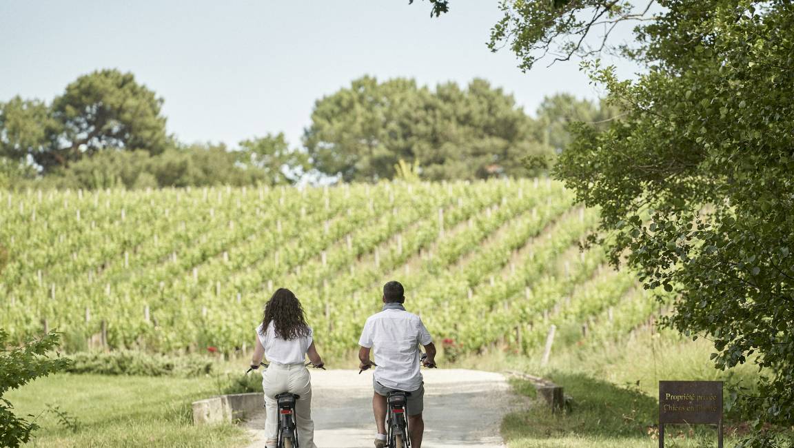 "Echappée Belle à Margaux" Parcours à vélo électrique - 3